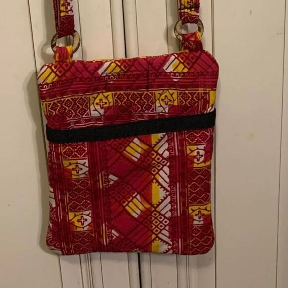 Resurrection Messenger Handbag Beautiful Handbag - Multicolor Red Yellow - Picture 4 of 5